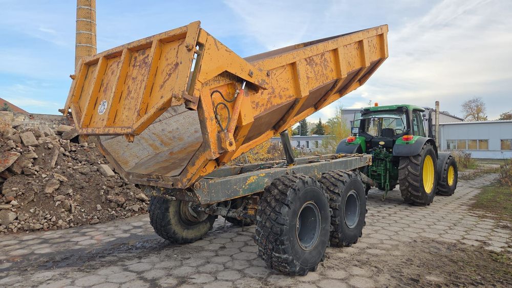 Fliegl Rolland Turbovrac 14T Tandem Resor  Przyczepa Budowlana