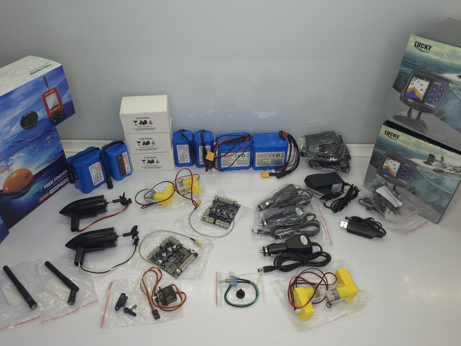 Запчастини до закорм корабликів V020,D20,D18B,D19,Flytec