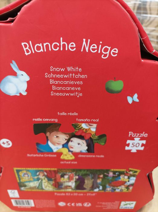 Lindo Puzzle Branca de Neve