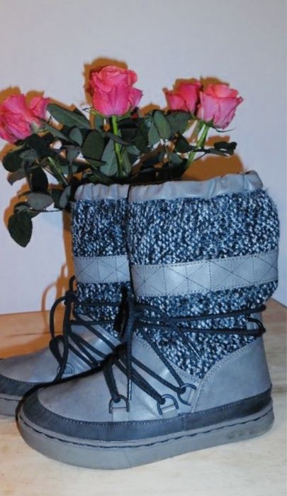 Kozaki Anna Field śniegowce, roz. 37 botki emu sznurowane ugg zima