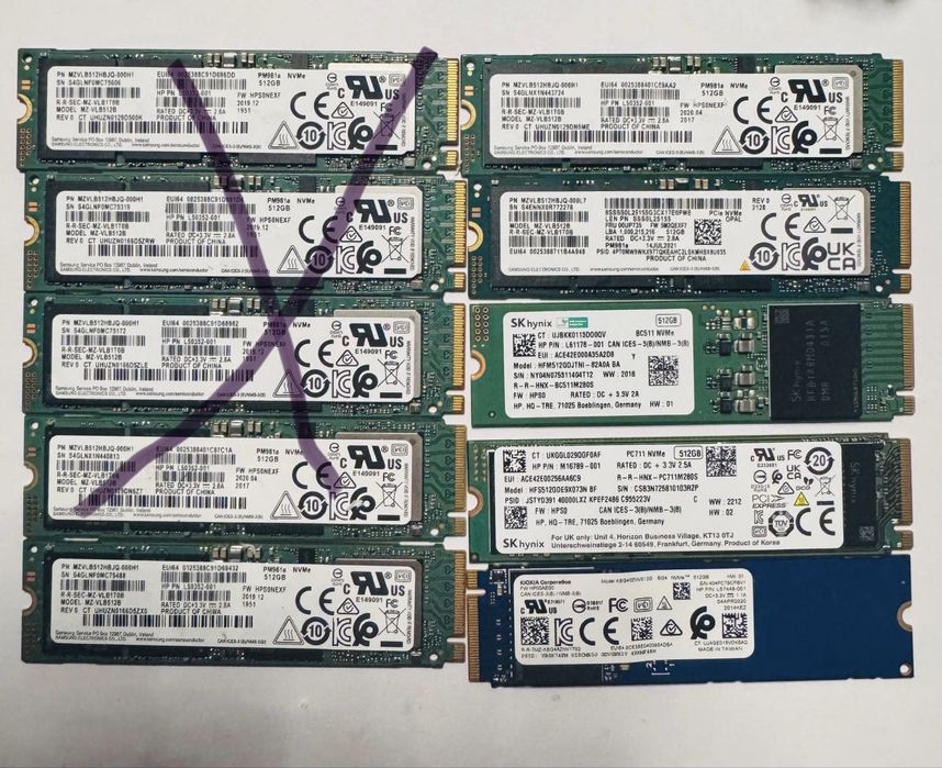 SSD M.2 NVMe 512GB