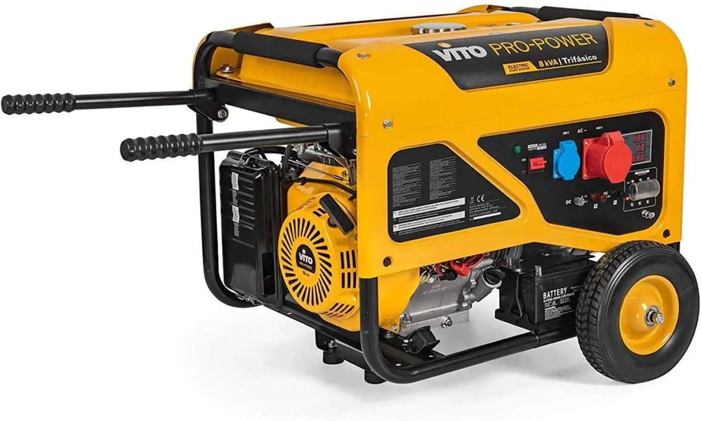 Alugo betoneira e gerador 5000 watts