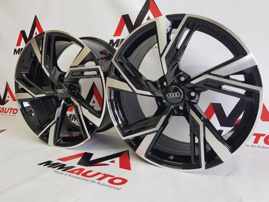 Jantes Audi RS6 2020 Preto Polido 18