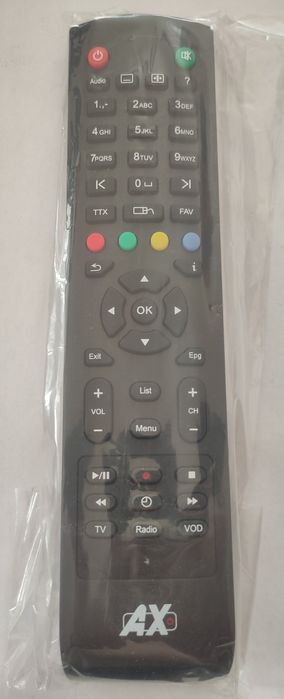 AX 4K BOX HD60 OpenATV 8.0 z nowym nieużywanym pilotem