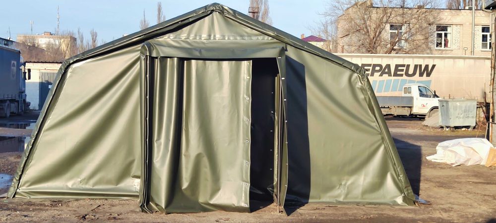 Намети армійські каркасні легкозбірні | В наявності та під замовлення