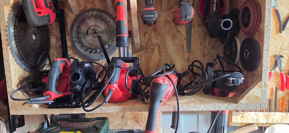 Półka narzędziowa własnoręcznie robiona - dedykowana pod Yato