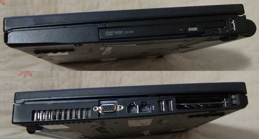 Рабочий ноутбук Lenovo Thinkpad T61 (14.1" 1280х800 3ГБ ОЗУ)