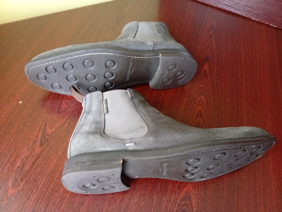 Russell Bromley Burlington męskie zamszowe botki