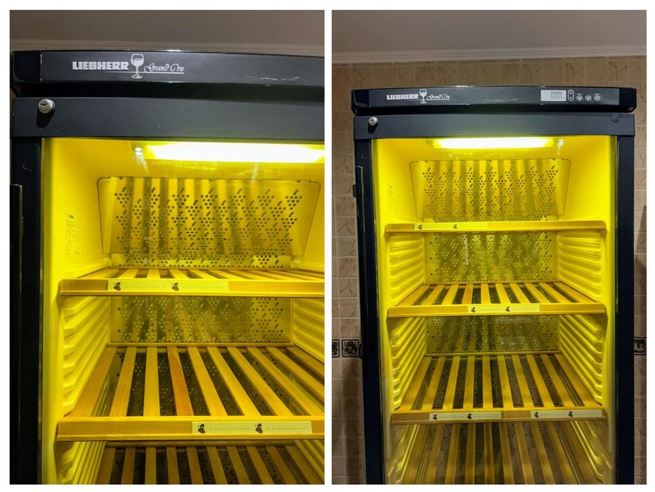 Холодильник Liebherr для пляшок з вином (винна шафа)