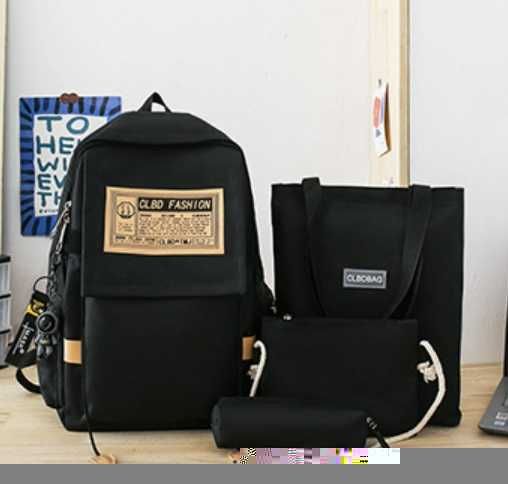 Школьный рюкзак новый набор в комплекте + 3 значка