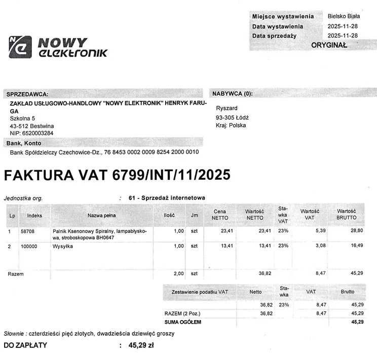 Stroboskop Estradowy 2 funkcyjny /Nowy palnik /wyłącz,podłogowy gratis