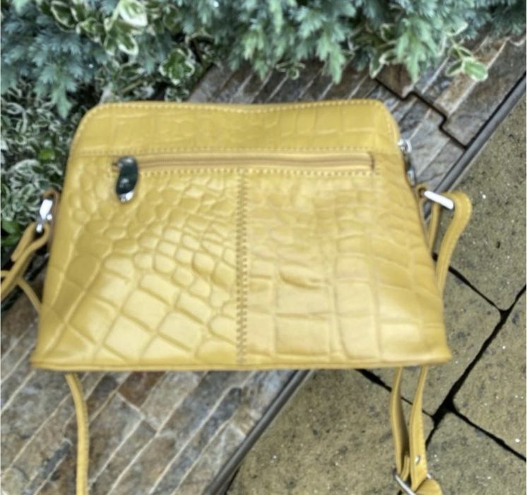 Ashwood leather яскрава фірмова шкіряна жіноча сумка кросбоді натуральна шкіра оригінал