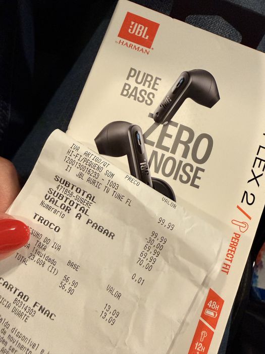 Fones JBL Tune FLEX 2