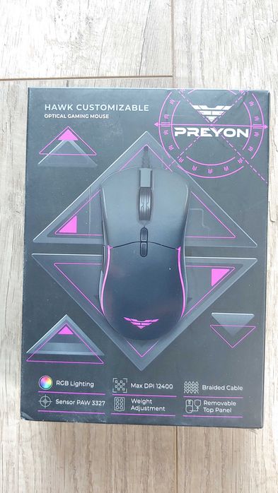 Mysz PREYON Hawk Customizable