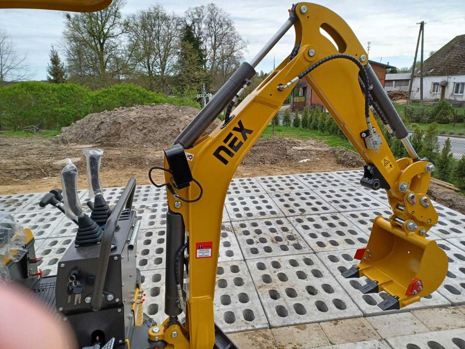Minikoparka Nex N10 WYPOŻYCZ USŁUGI koparka koparko ładowarka