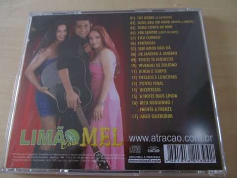CD Limão com Mel - Importado -Um Acústico Diferente