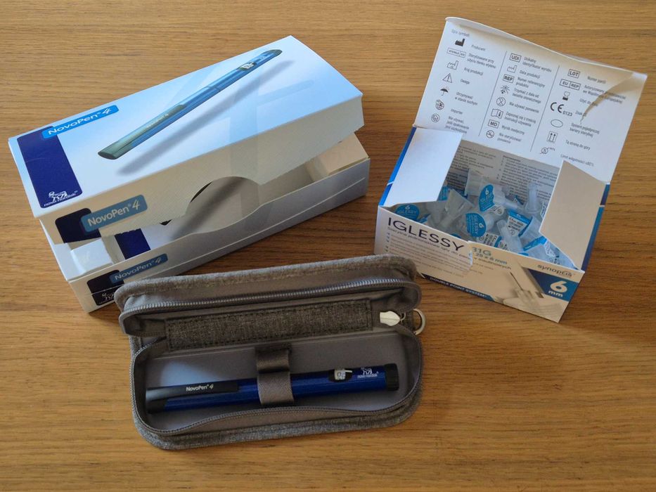 Novopen 4 pen do insuliny jak nowy