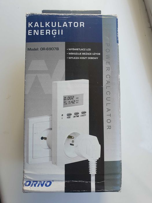 Miernik kalkulator zużycia energii elektrycznej Orno OR-6907B