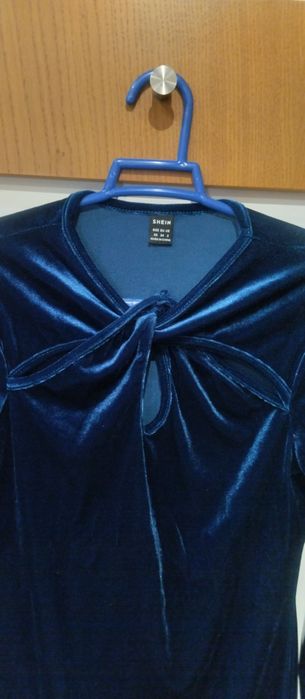 Vestido aveludado