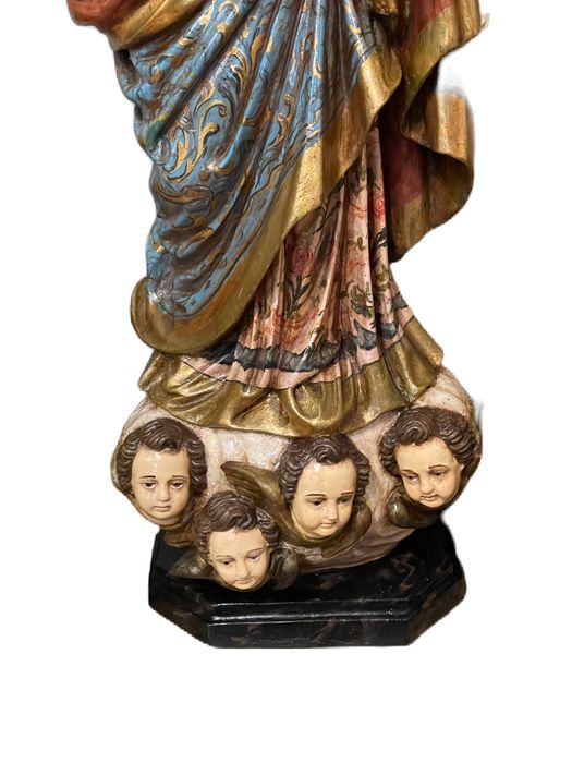 Imagem Nossa senhora do rosário em terracota