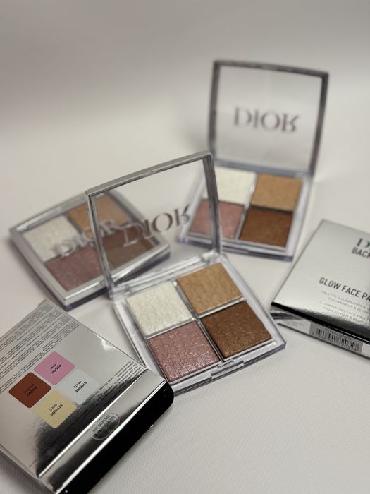 Палєтка хайлайтерів для обличчя Dior 001 Діор хайлайтер