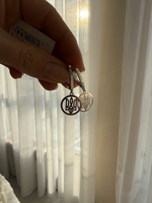 Сережки срібні 925 проби