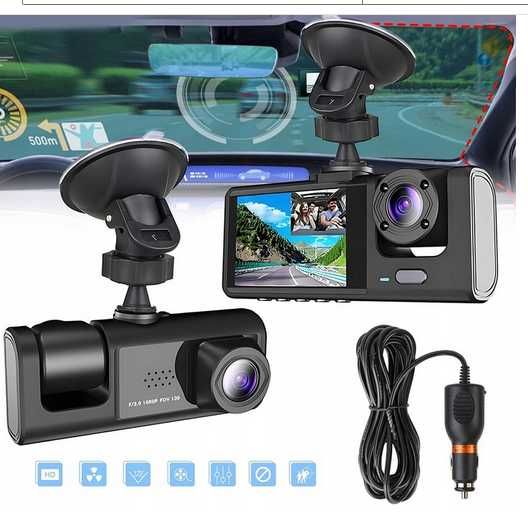 Kamera samochodowa Full HD 1080 Rejestrator jazdy