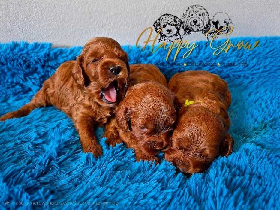 Cockapoo F1b red  idealny pies rodzinny