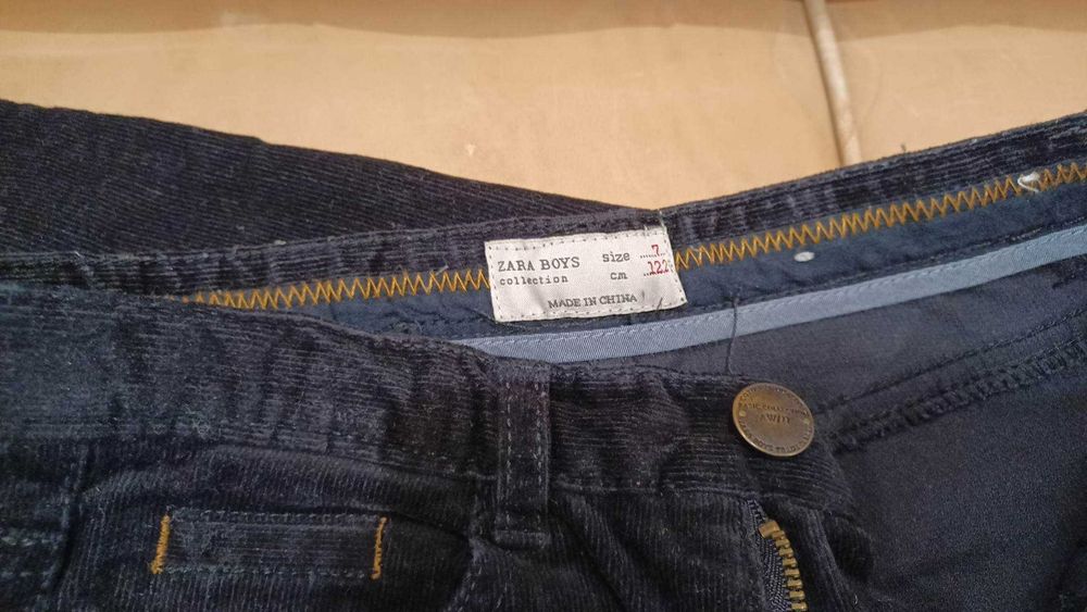 Calça bombazine como nova marca Zara tamanho 7 anos