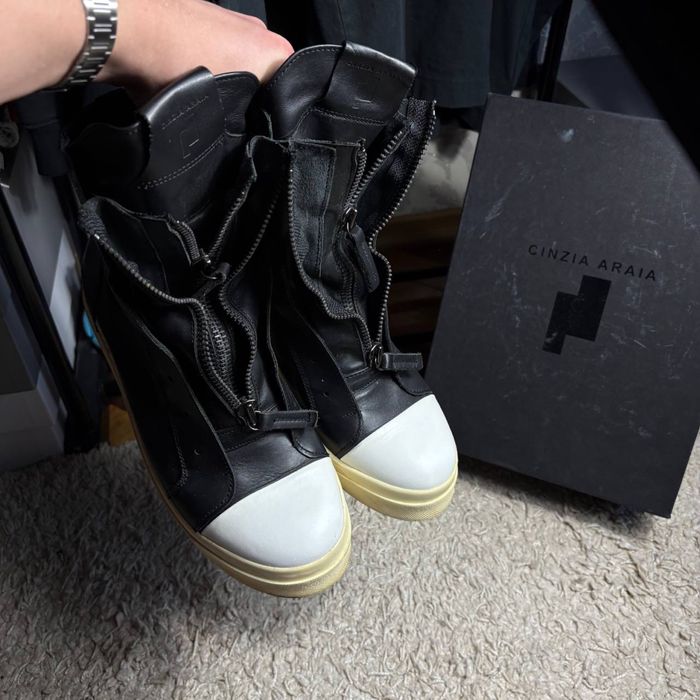 Cinzia Araia double zip( не rick owens balenciaga maison margiela)