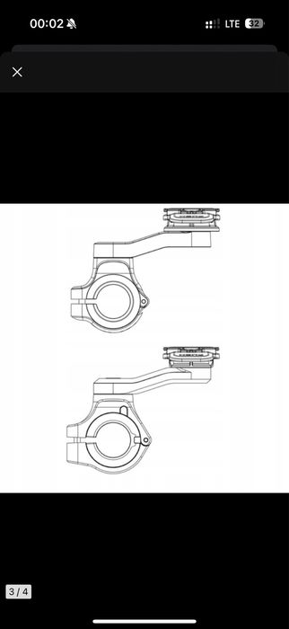 Etui Quad Lock mag case iphone 16 pro+uchwyt na telefon do kierownicy