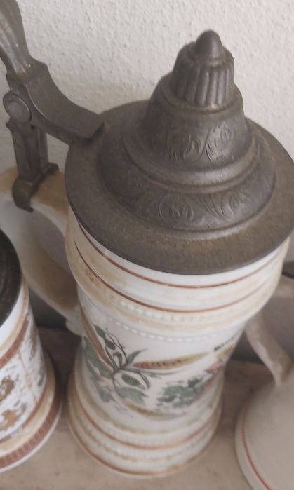 Canecas vintage alemãs