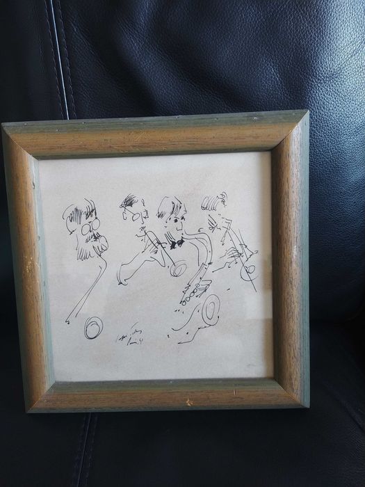 Quadro "Três músicos"