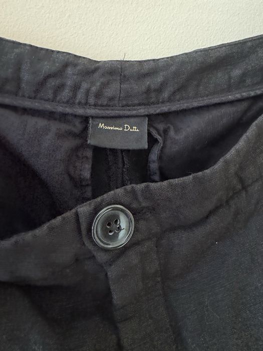 Льняные брюки Massimo Dutti