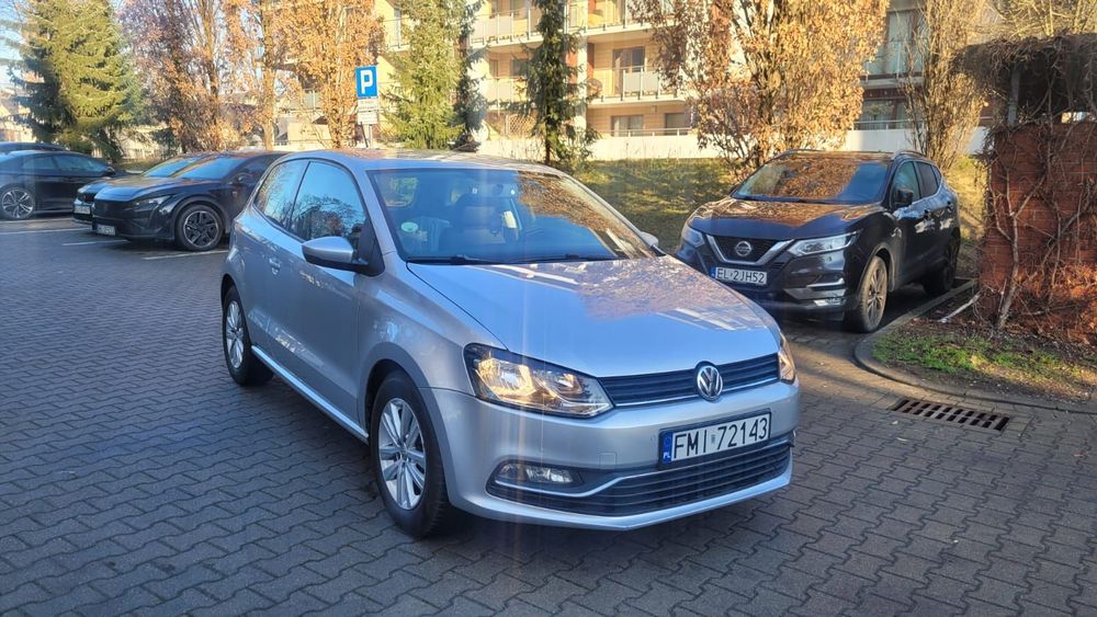 Volkswagen Polo 2015r 1,4 Diesel Comfortline Nowy-rozrząd klima.Panel dotykowy.