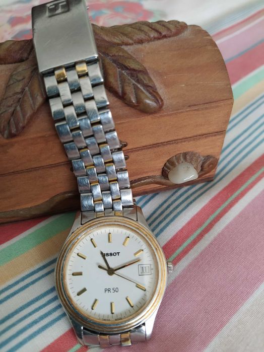 Relógio pulso Tissot PR50 homem com bracelete original