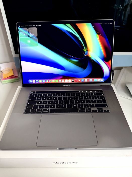 Macbook Pro 16” Touch Bar i7/32/500 Bateria 256 Cykli