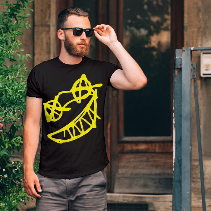 Koszulka t-shirt czarna męska jinx arkane LoL graffiti