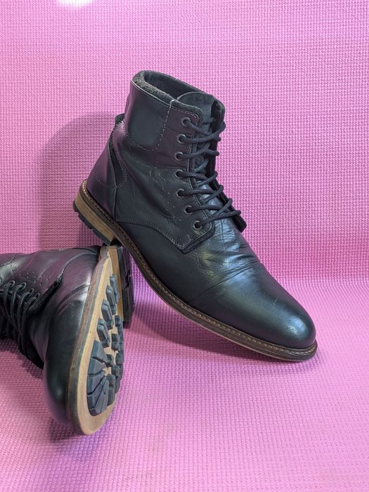 Устілка 29,5 см. Made in Portugal. Zign якісні шкіряні черевики. Розмір 45