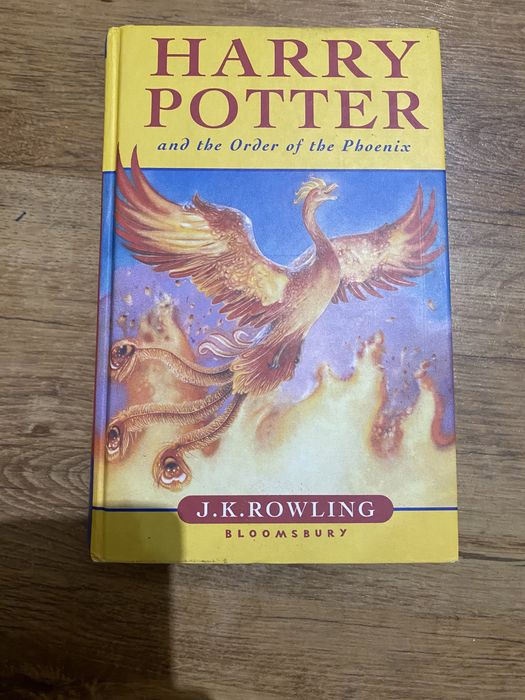 Livro Harry Potter and the Order of the Phoenix - 1a edição