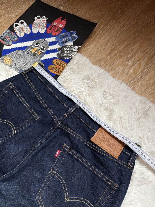 Темно-сині індіго нові широкі джинси Levis 514 Premium