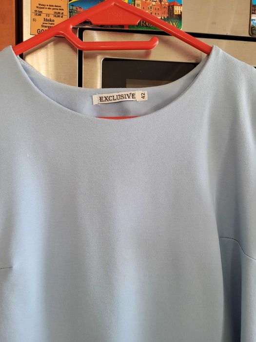 Sprzedam śliczną niebieską sukienkę