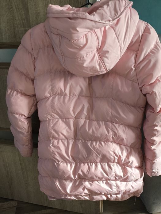 Płaszcz kurtka zimowa dziewczęca 152