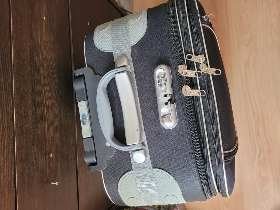 Mala viagem Trolley preta