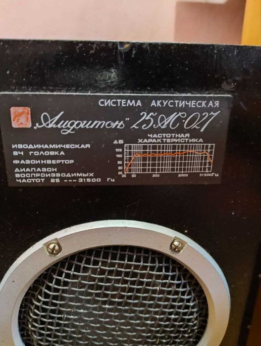 Колонки Амфитон 25 АС 027 САМОВИВІЗ