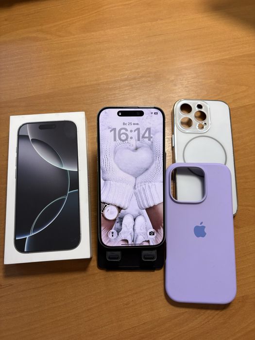 IPhone 16 Pro, White Titanium, 256GB