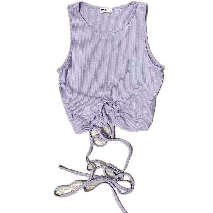 літній топ на завязках