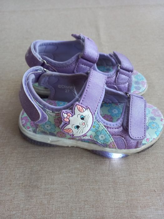 Sandałki dziewczęce Disney Marie, rozmiar 27