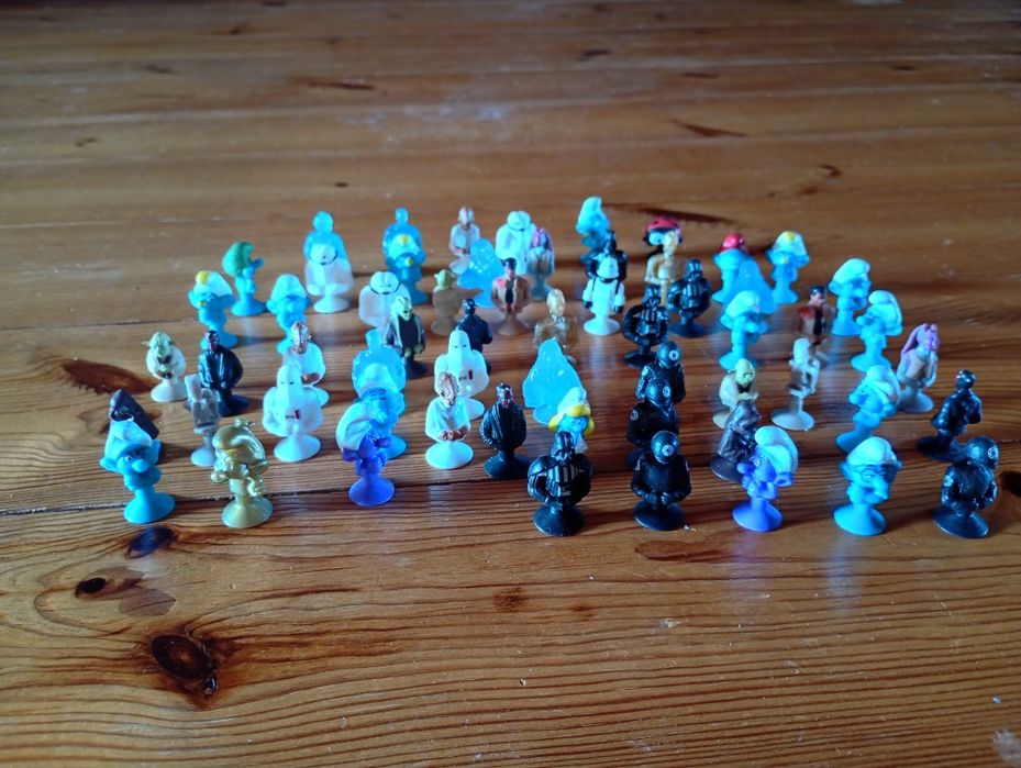 Figurki z jajek kinder