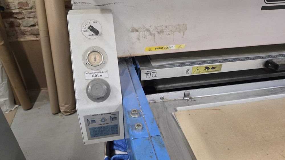 Prasa Termotransferowa SCHULZE 180 x 112cm do Sublimacji Pneumatyczna